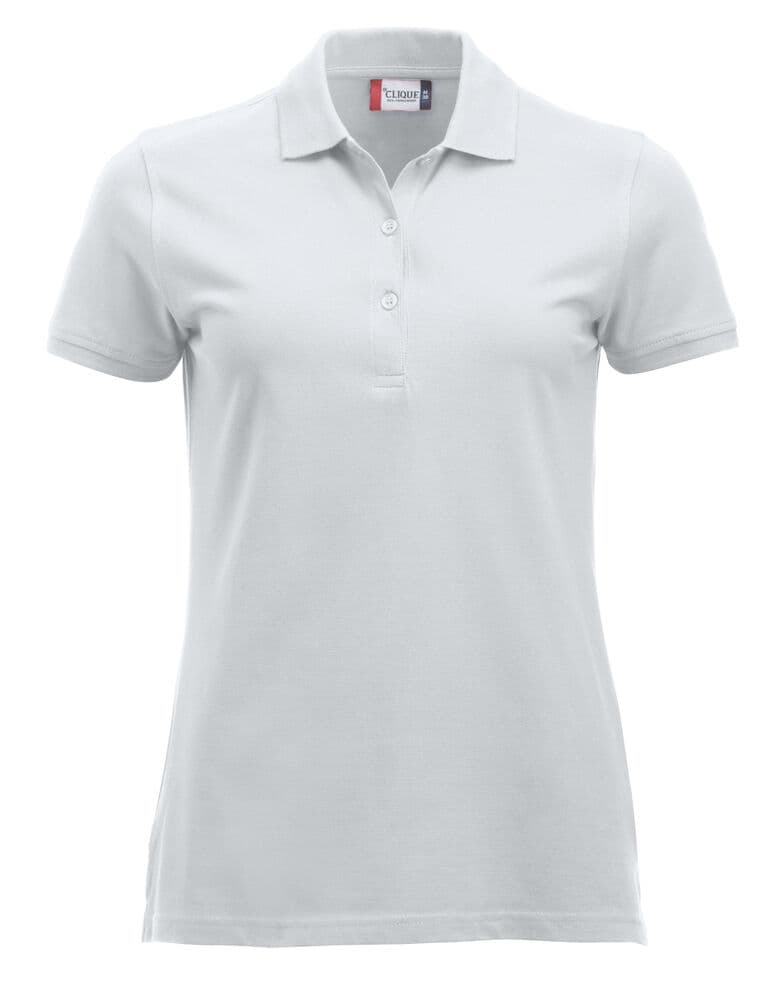 Clique Classic Marion S/S Polo coloris Blanc