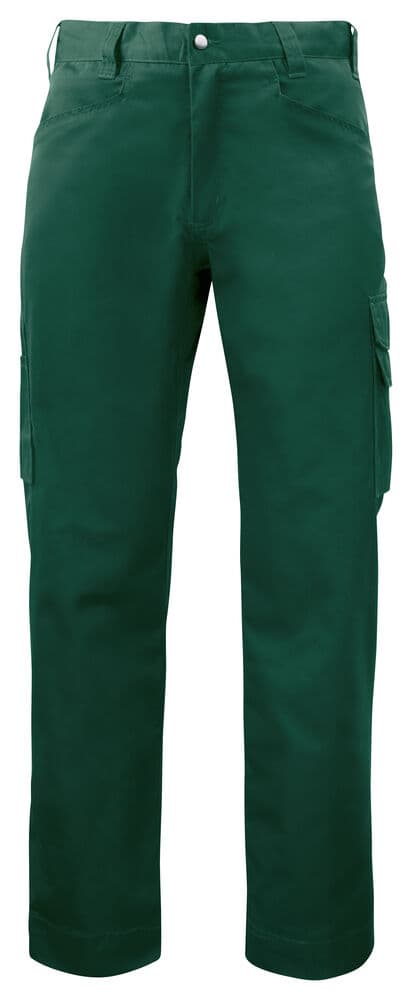 2530 PANTALON SANS POCHES GENOUILLÈRES coloris Vert Forêt