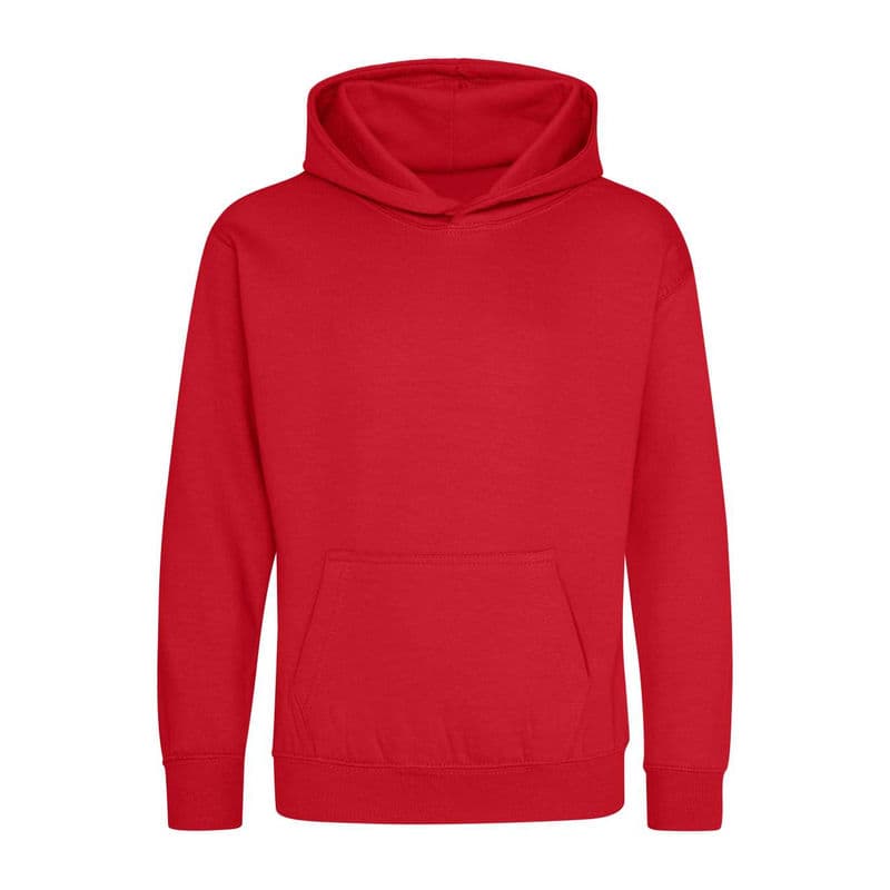 KIDS HOODIE coloris Rouge feu