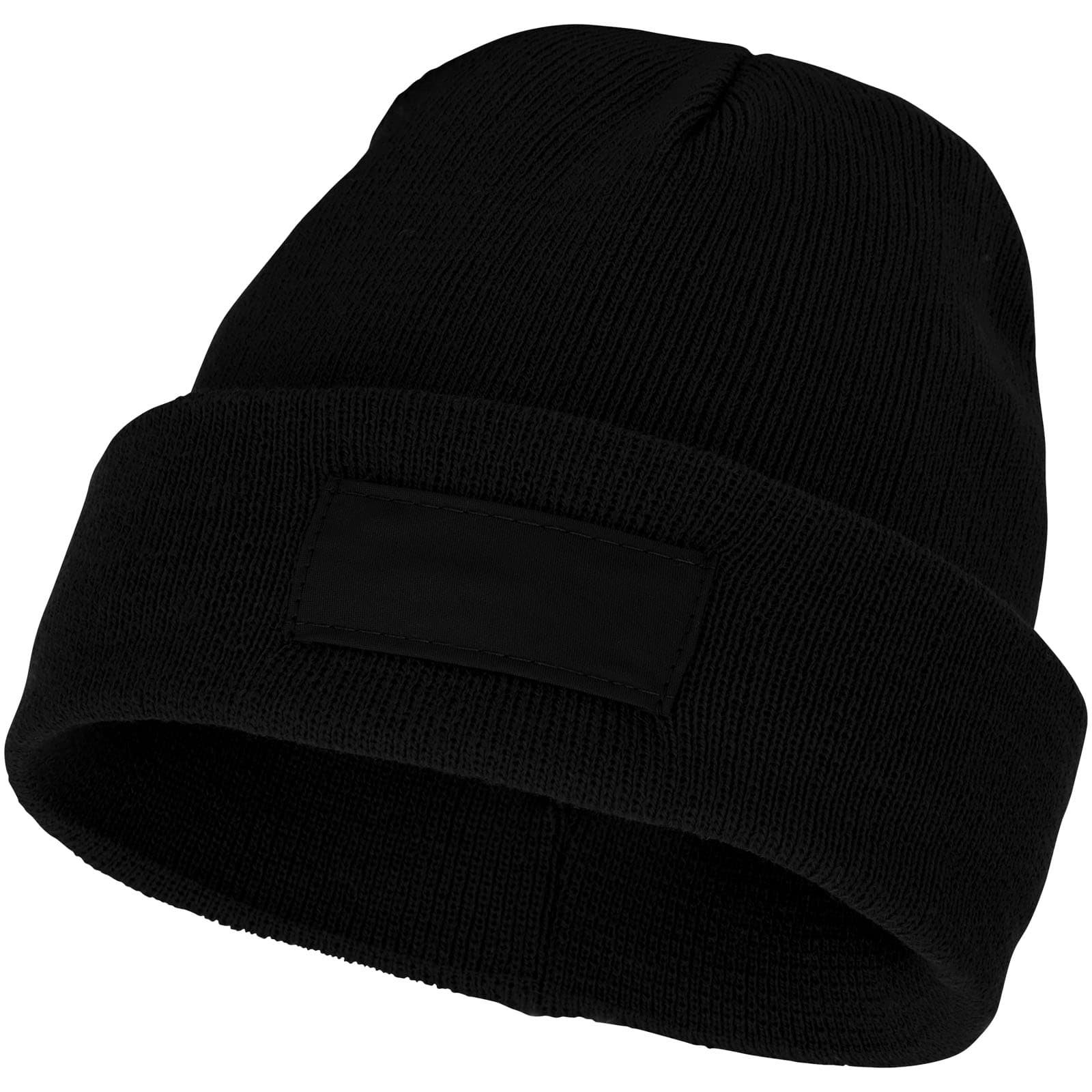 Bonnet avec patch Boreas coloris Noir
