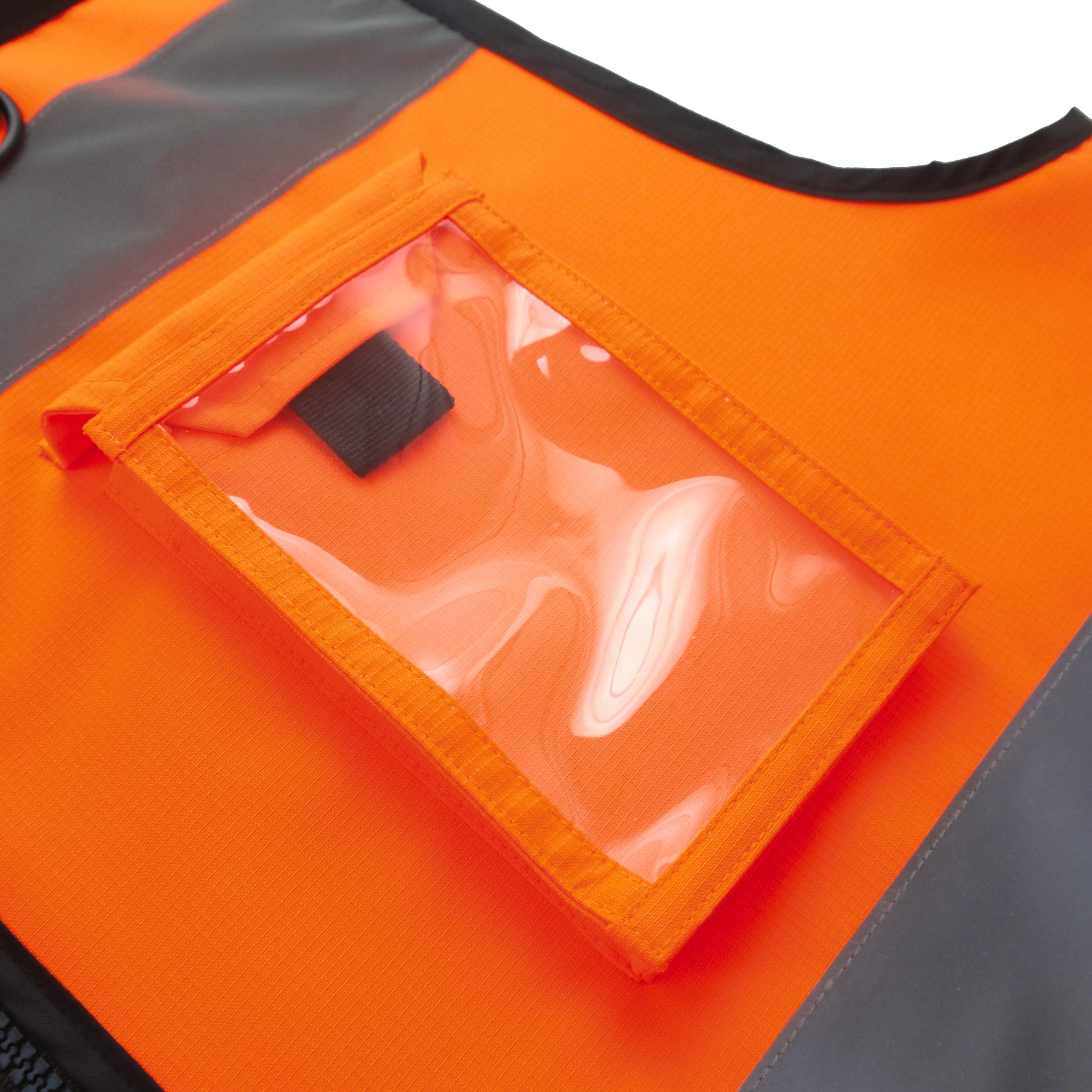 Gilet haute visibilité rip stop en situation