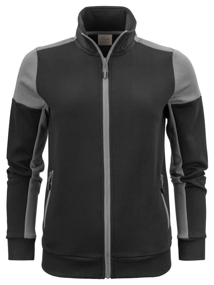 Prime Pull Fermeture Complète Femmes coloris Noir / Gris Acier