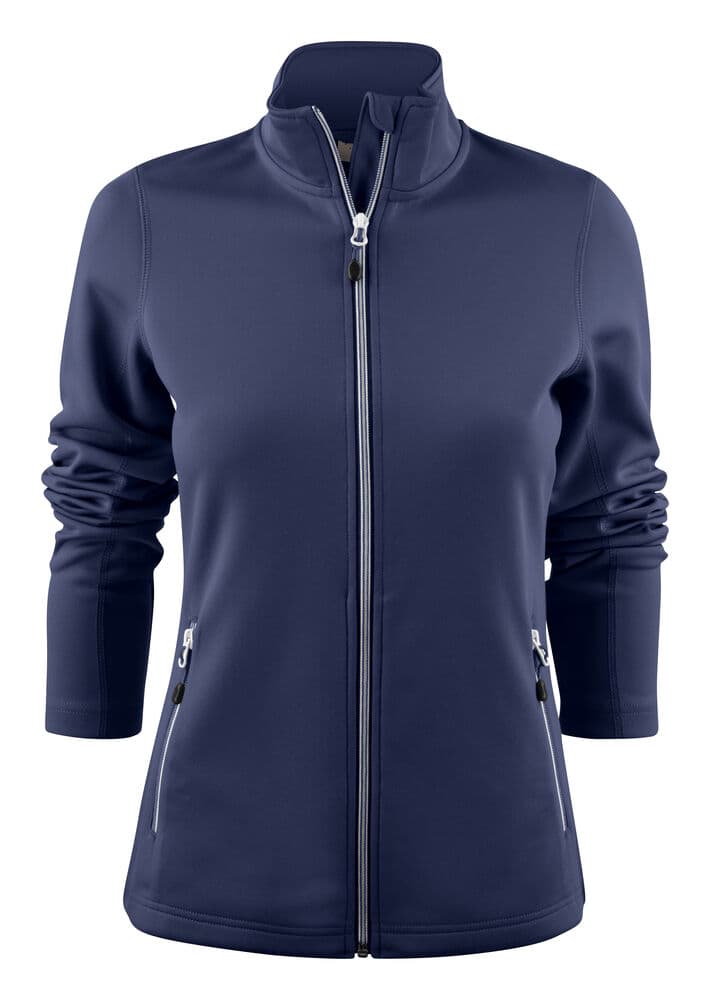 Sweat-shirt Fermeture Complète Powerslide Femmes coloris Marine