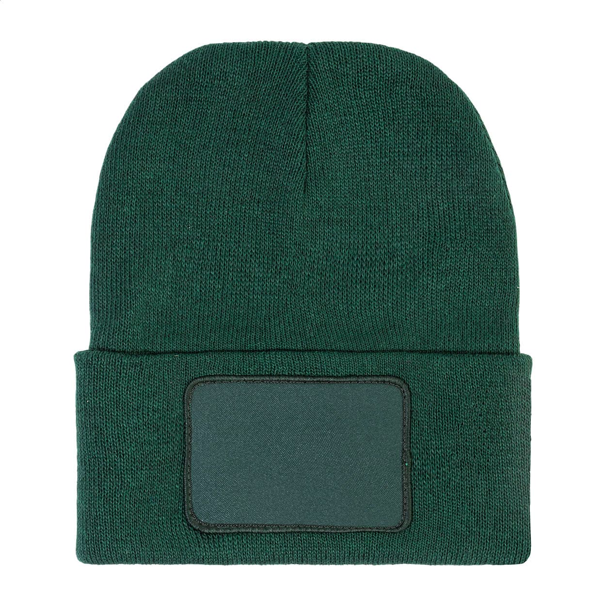 Bonnet d'hiver en RPET coloris Vert foncé