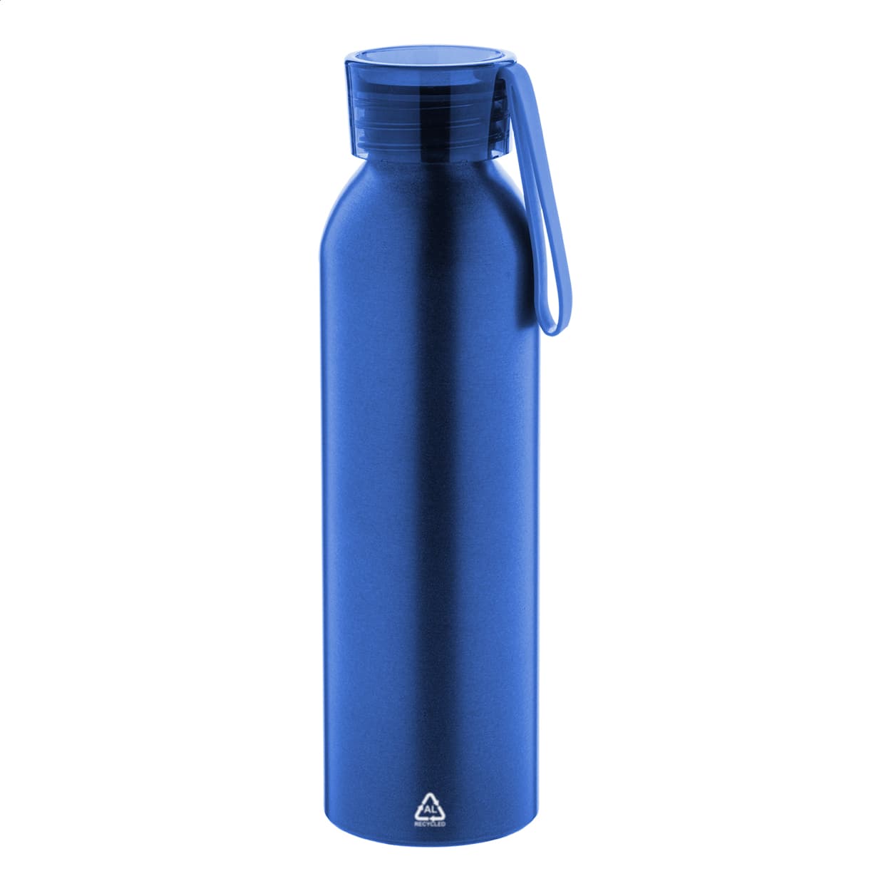 Bouteille en aluminium recyclé coloris Bleu