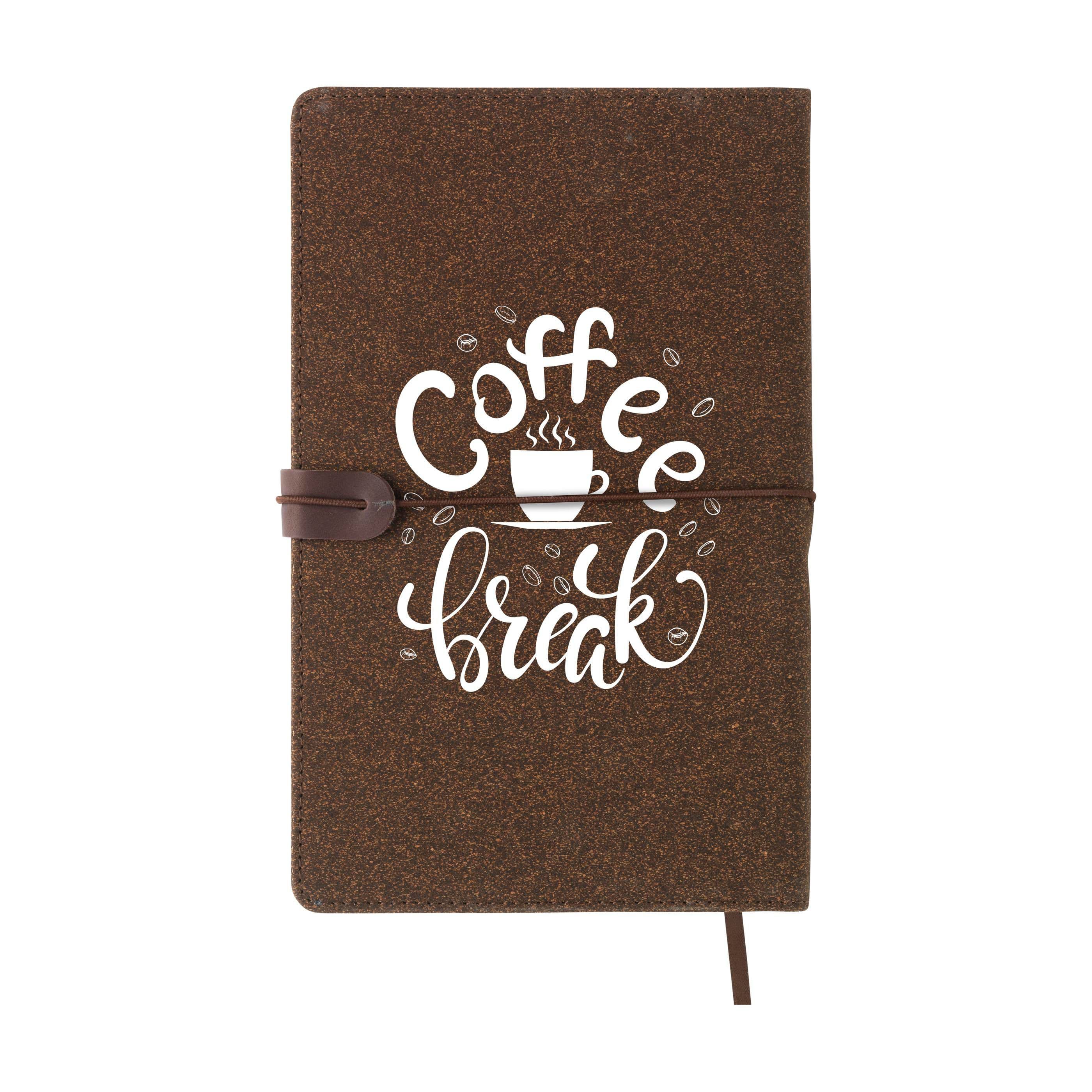 Carnet A5 Ashford CoffeeGround en situation