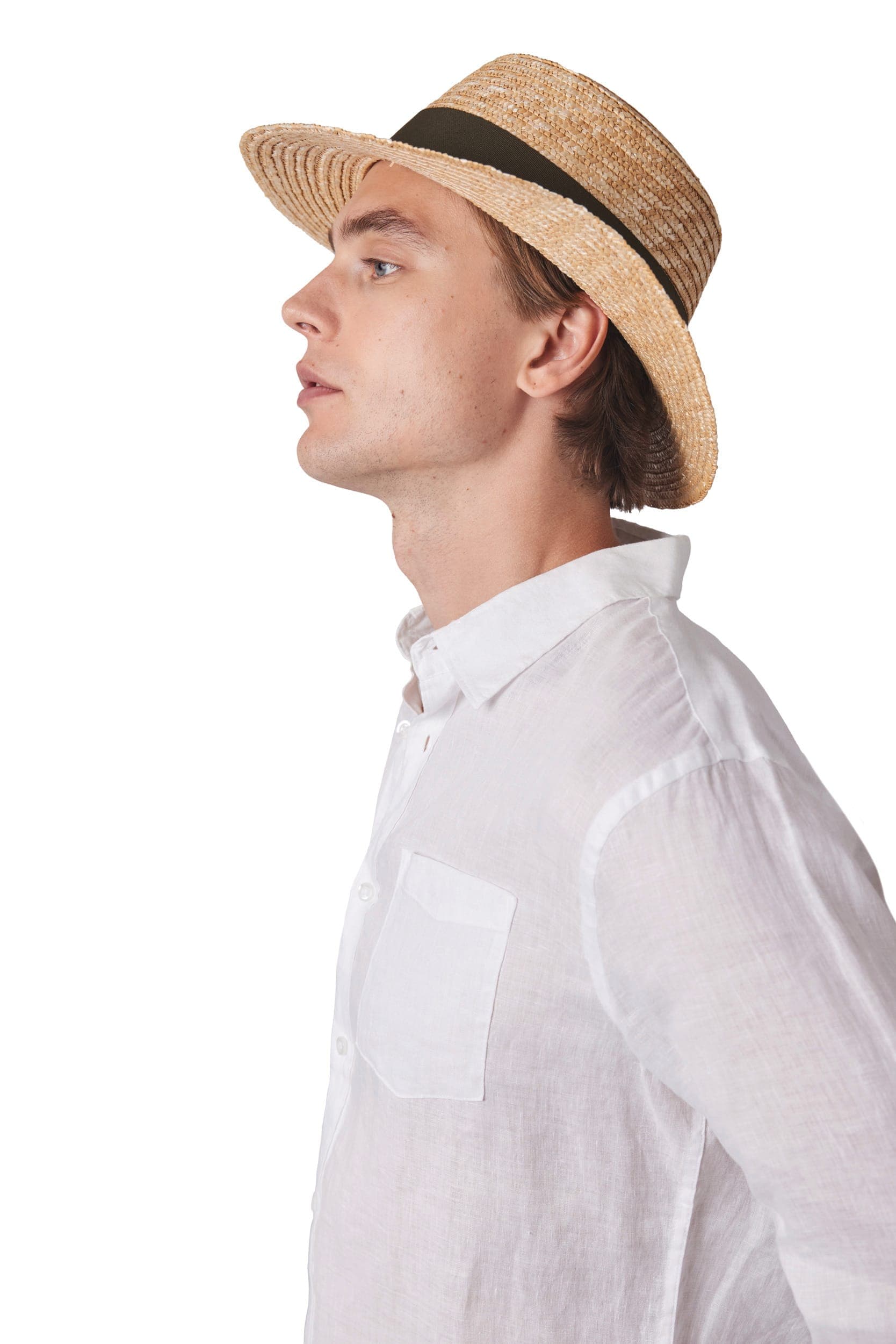 Chapeau Canotier en situation