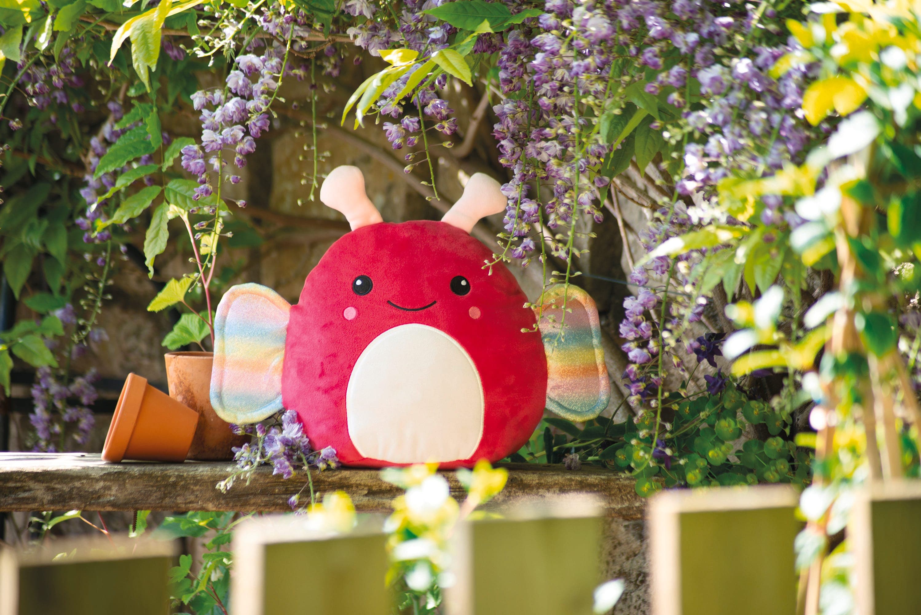 Peluches Squidgy's en situation