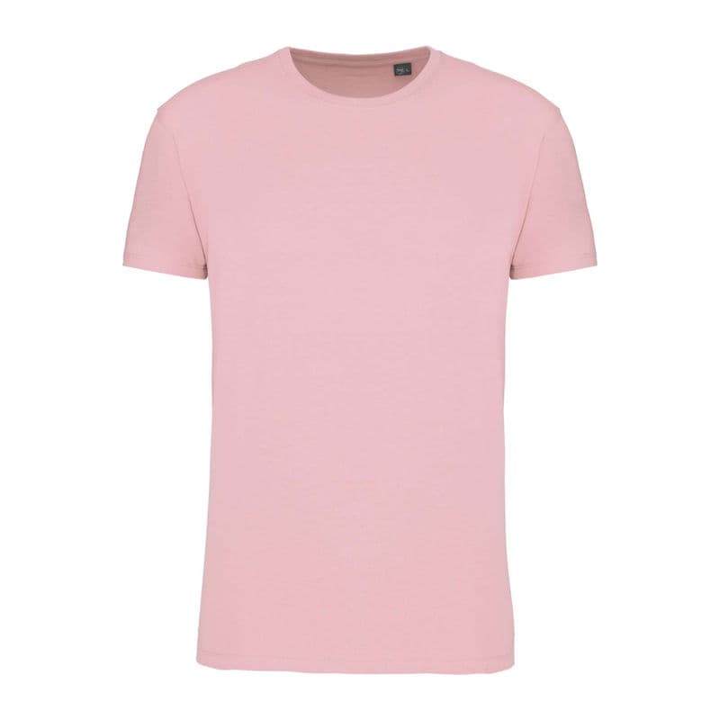 Bio150Ic Men'S Round Neck T-Shirt coloris Rose pâle