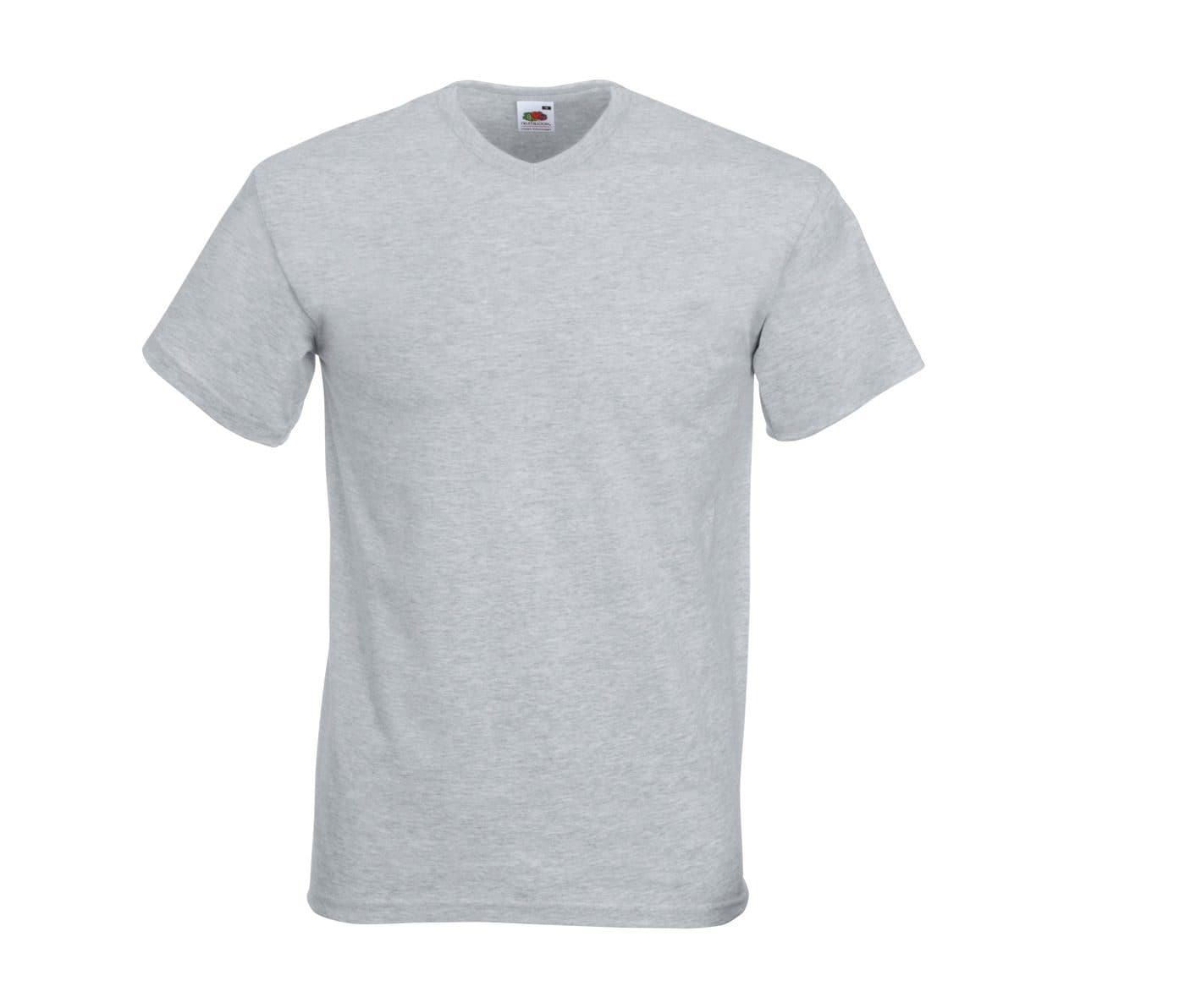 VALUEWEIGHT V-NECK T coloris Gris chiné