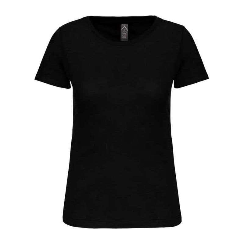 Ladies' Bio150Ic Crew Neck T-Shirt coloris Noir