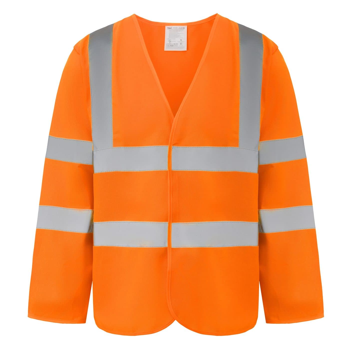 HI-VIS LONG SLEEVE WAISTCOAT