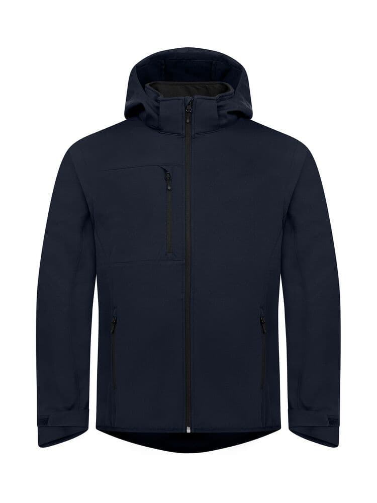 Clique Classic softshell 2 in 1 coloris Marine foncé