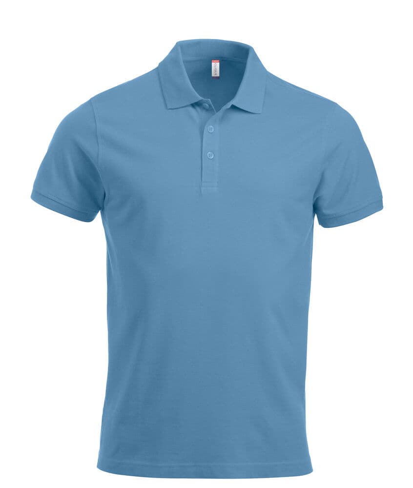 Clique Classic Lincoln S/S Polo coloris Bleu clair