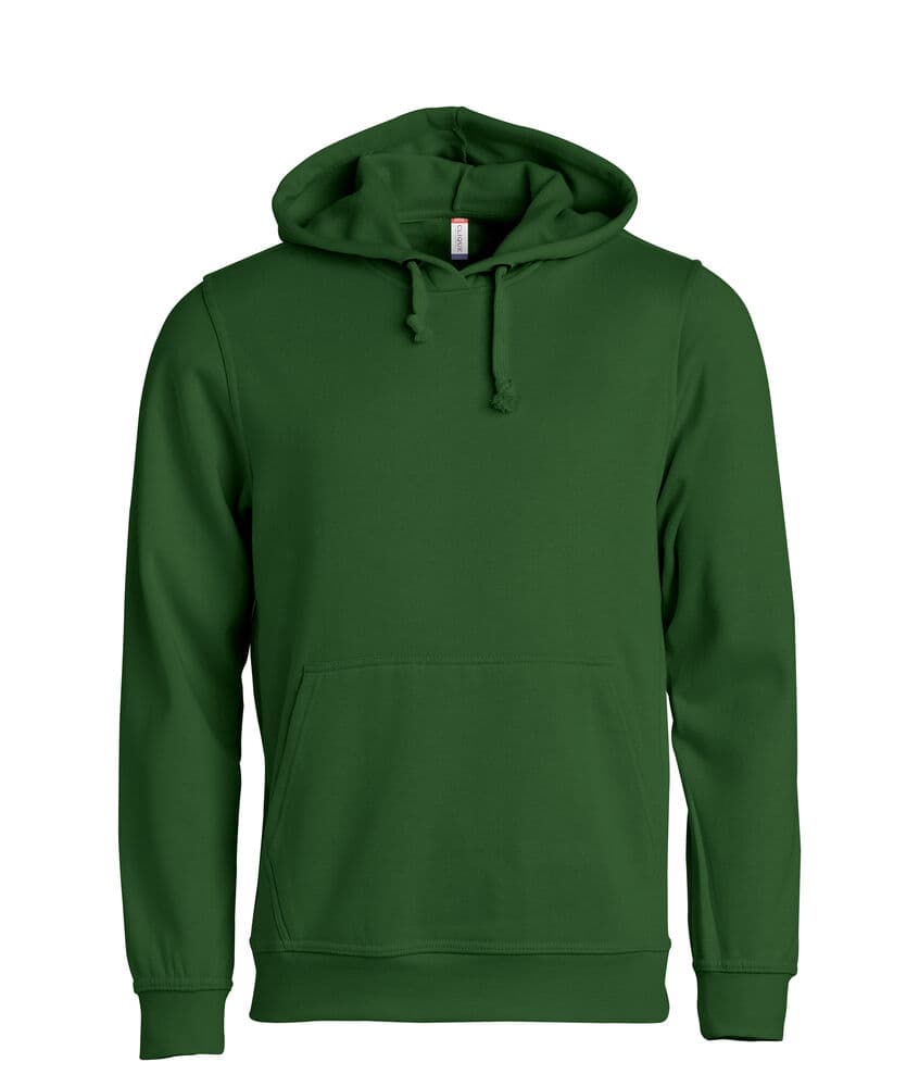 Clique Basic Hoody coloris Vert bouteille