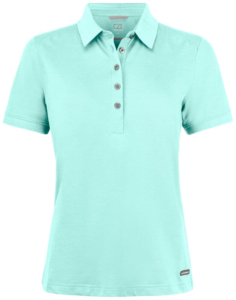 Polo Cutter & Buck Advantage femme coloris Turquoise clair