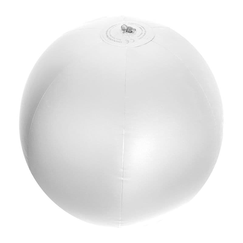 Ballon de plage givré "Orlando" coloris Blanc