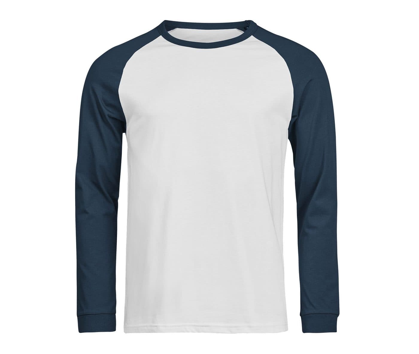 UNLABELED BASEBALL TEE coloris Blanc / Bleu encre