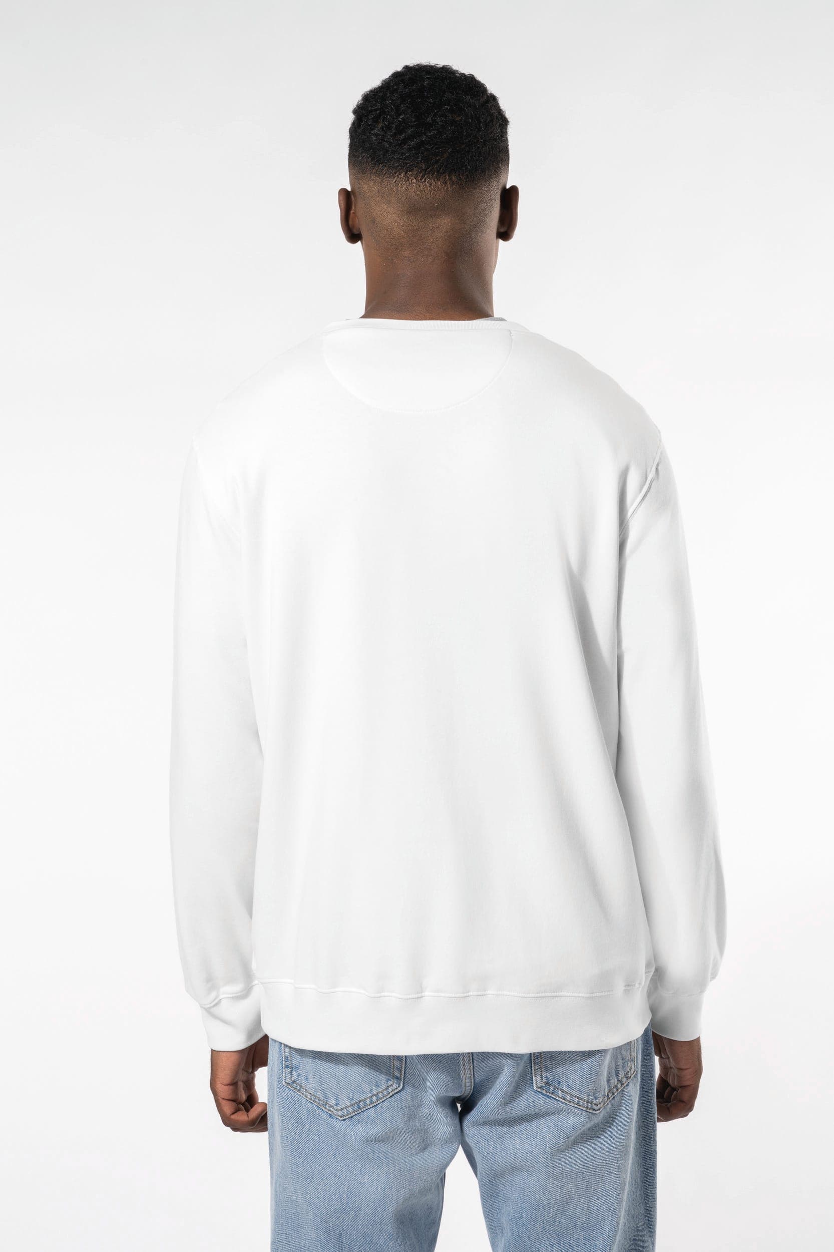 Sweat-shirt col rond 80/20 unisexe en situation