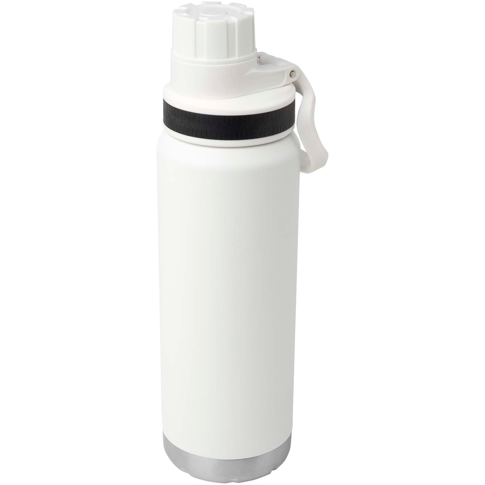 Bouteille avec isolation sous vide Fortis de 700 ml en cuivre et acier inoxydable recyclé certifié RCS (compatible avec les b coloris Blanc