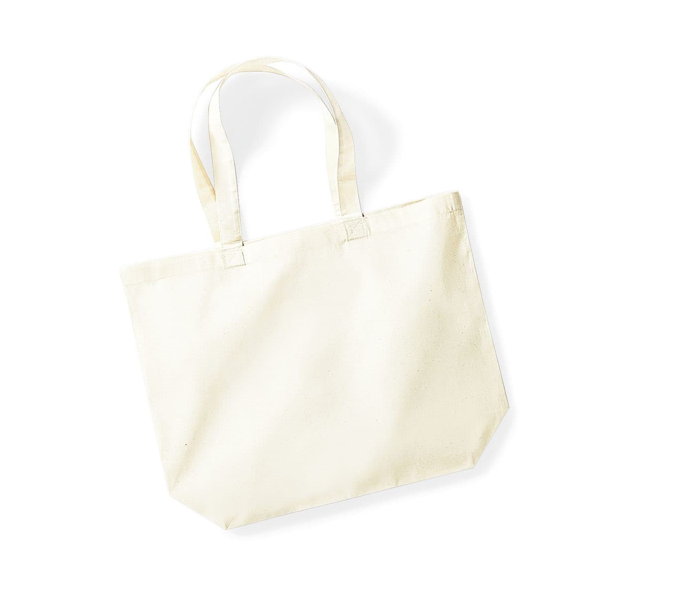 ORGANIC PREMIUM COTTON MAXI TOTE coloris Naturel