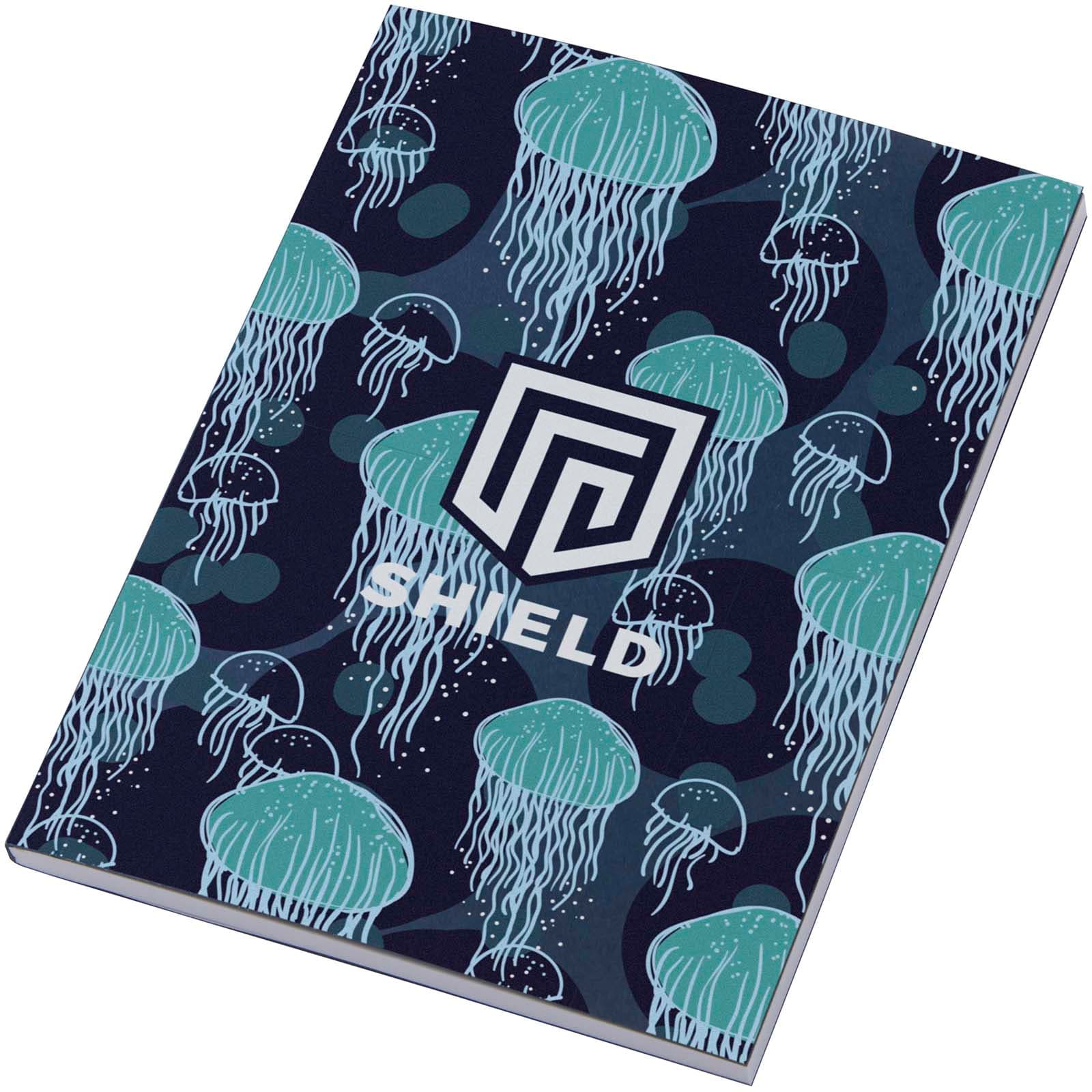 Cahier à couverture souple Novella Austen Colours A6 de 50 feuilles coloris Bleu