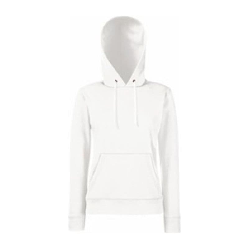 LADIES CLASSIC HOODED SWEAT coloris Blanc