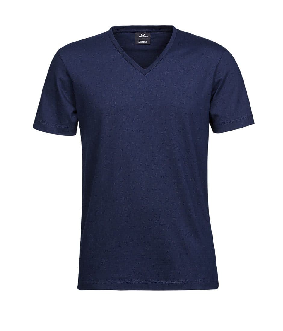 FASHION V-NECK SOF TEE coloris Marine