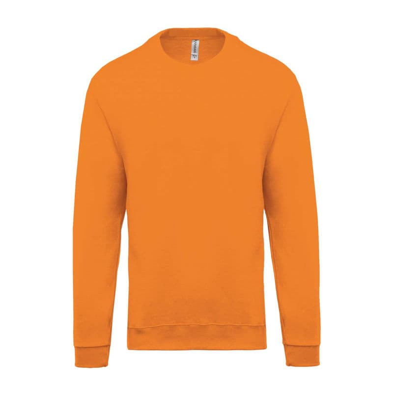 Crew Neck Sweatshirt coloris Orange