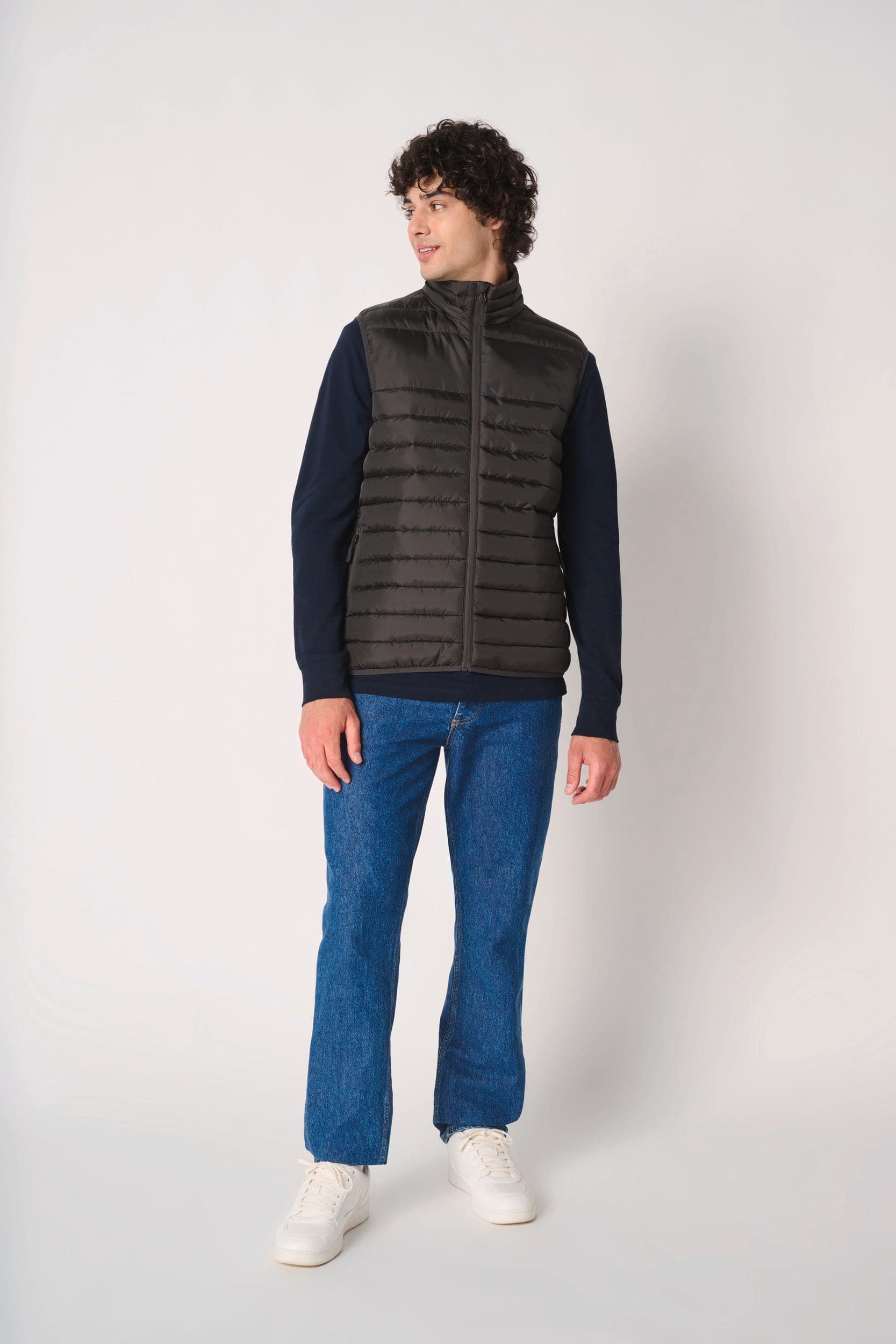 Bodywarmer matelassé homme en situation
