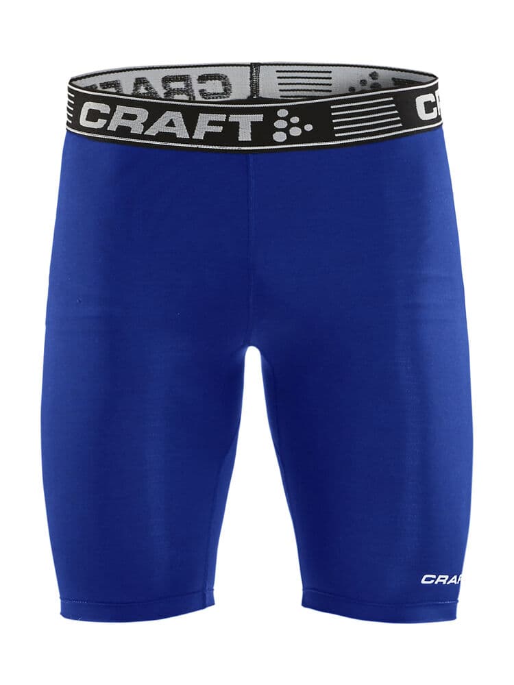 Craft Pro control compression shorts tights uni coloris Bleu