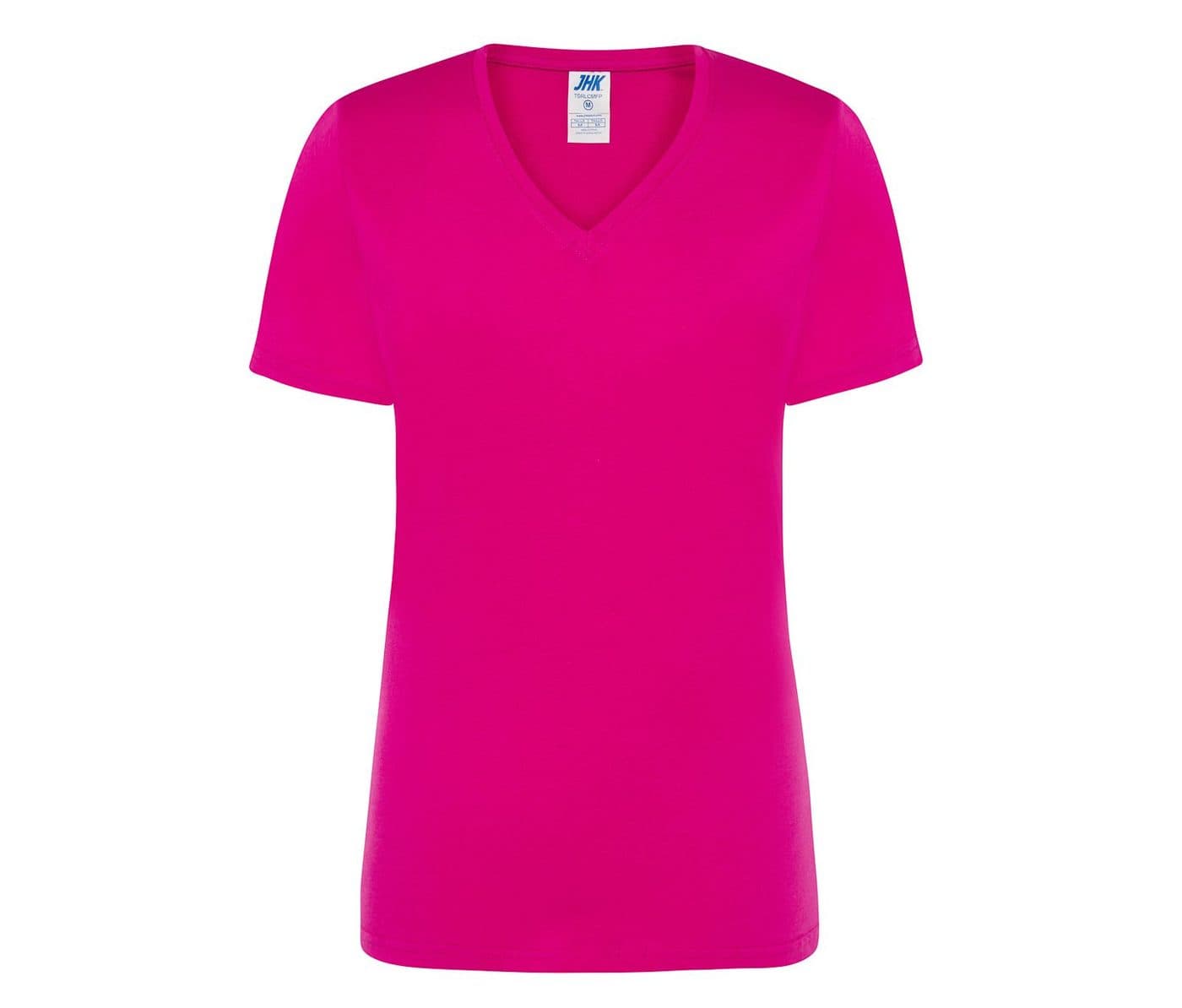 REGULAR LADY COMFORT V-NECK coloris Fuchsia