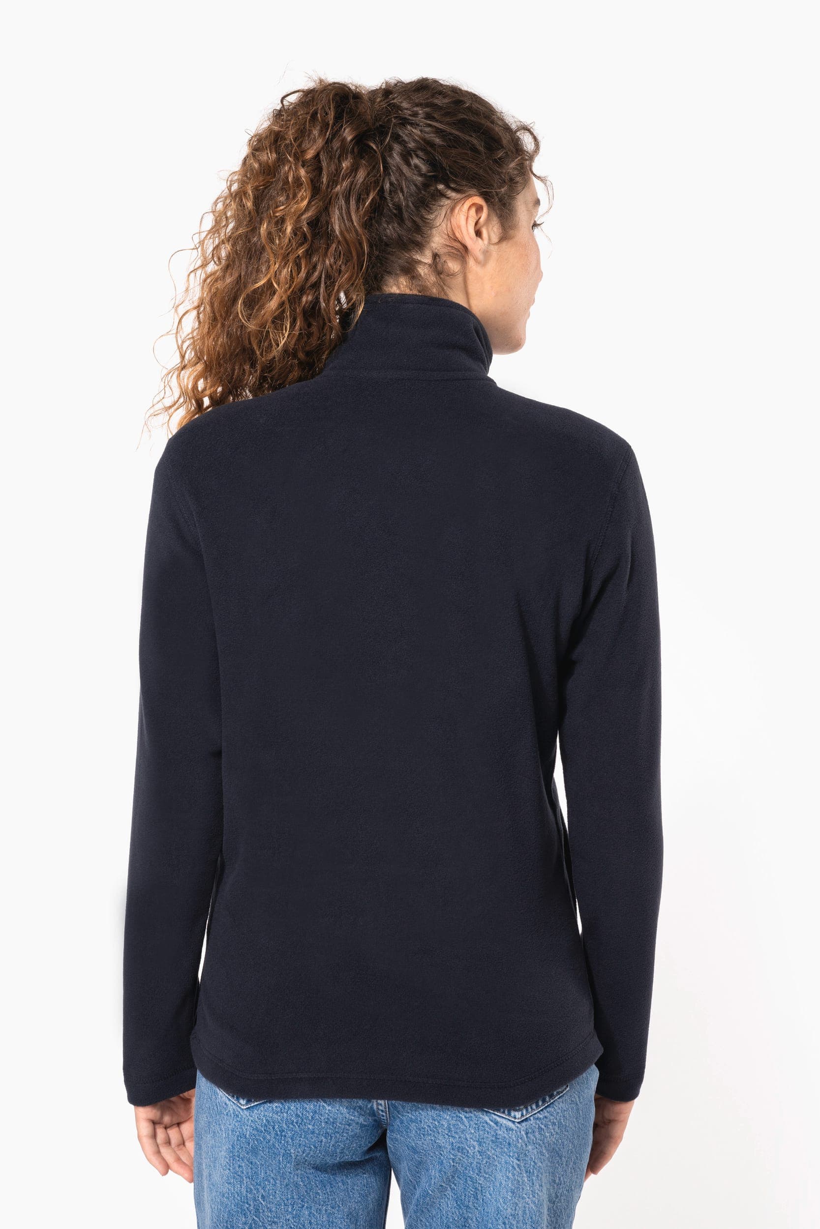 Veste micropolaire zippée unisexe en situation