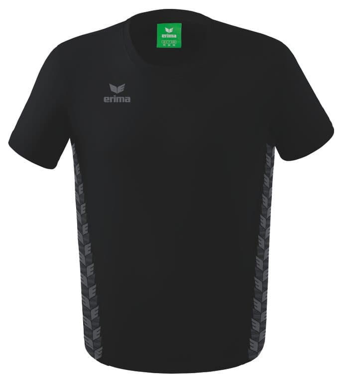 T-shirt Essential Team coloris Noir / Gris ardoise
