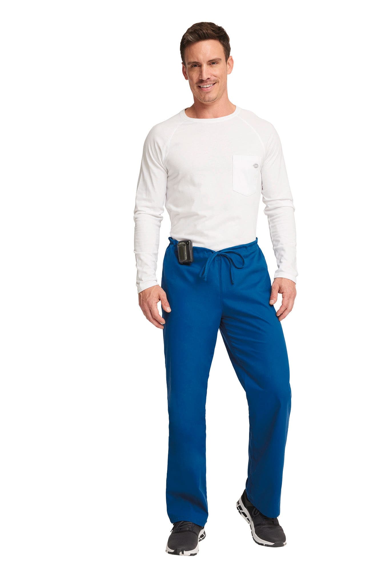 Pantalon à cordon de serrage à taille standard unisexe