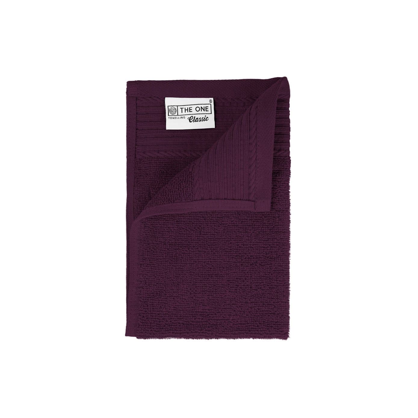 CLASSIC GUEST TOWEL coloris Prune