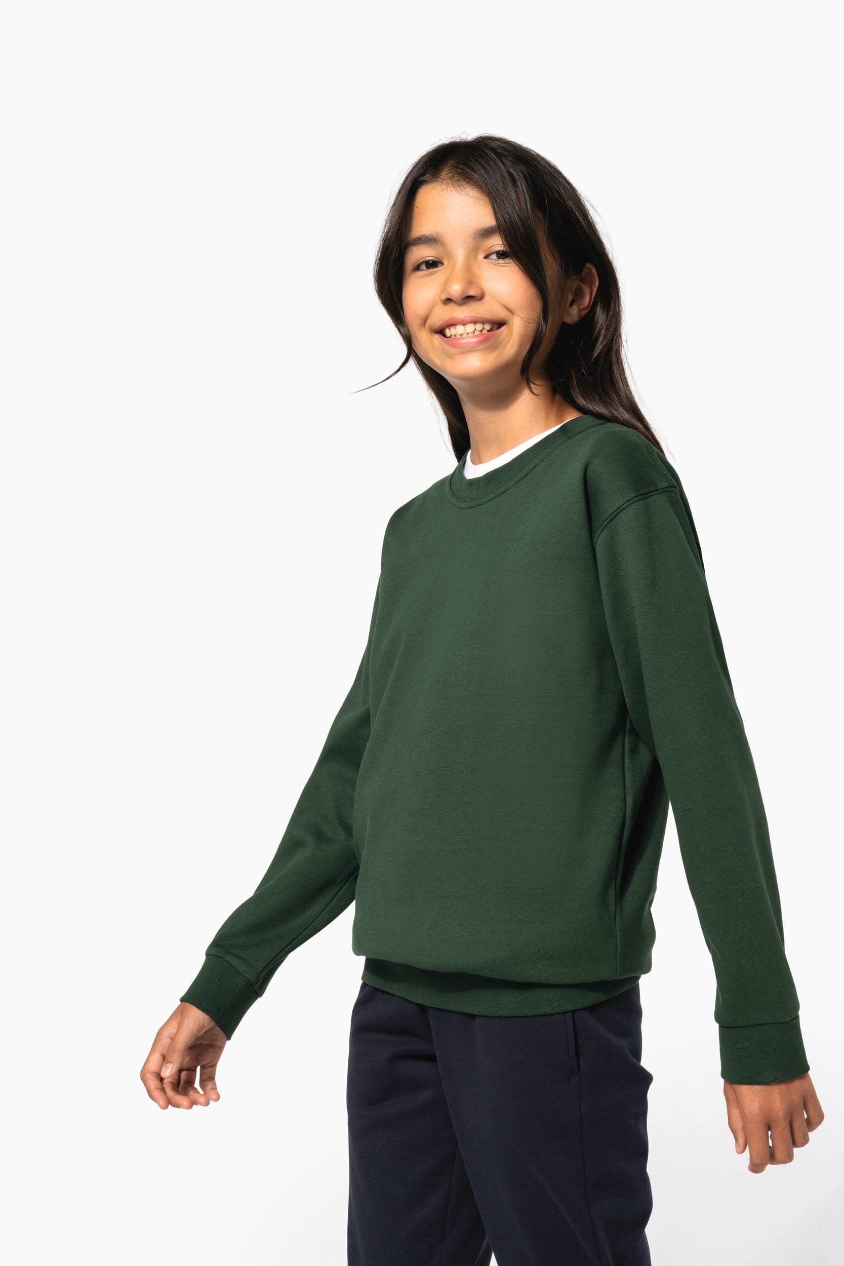 Sweat-shirt col rond enfant en situation