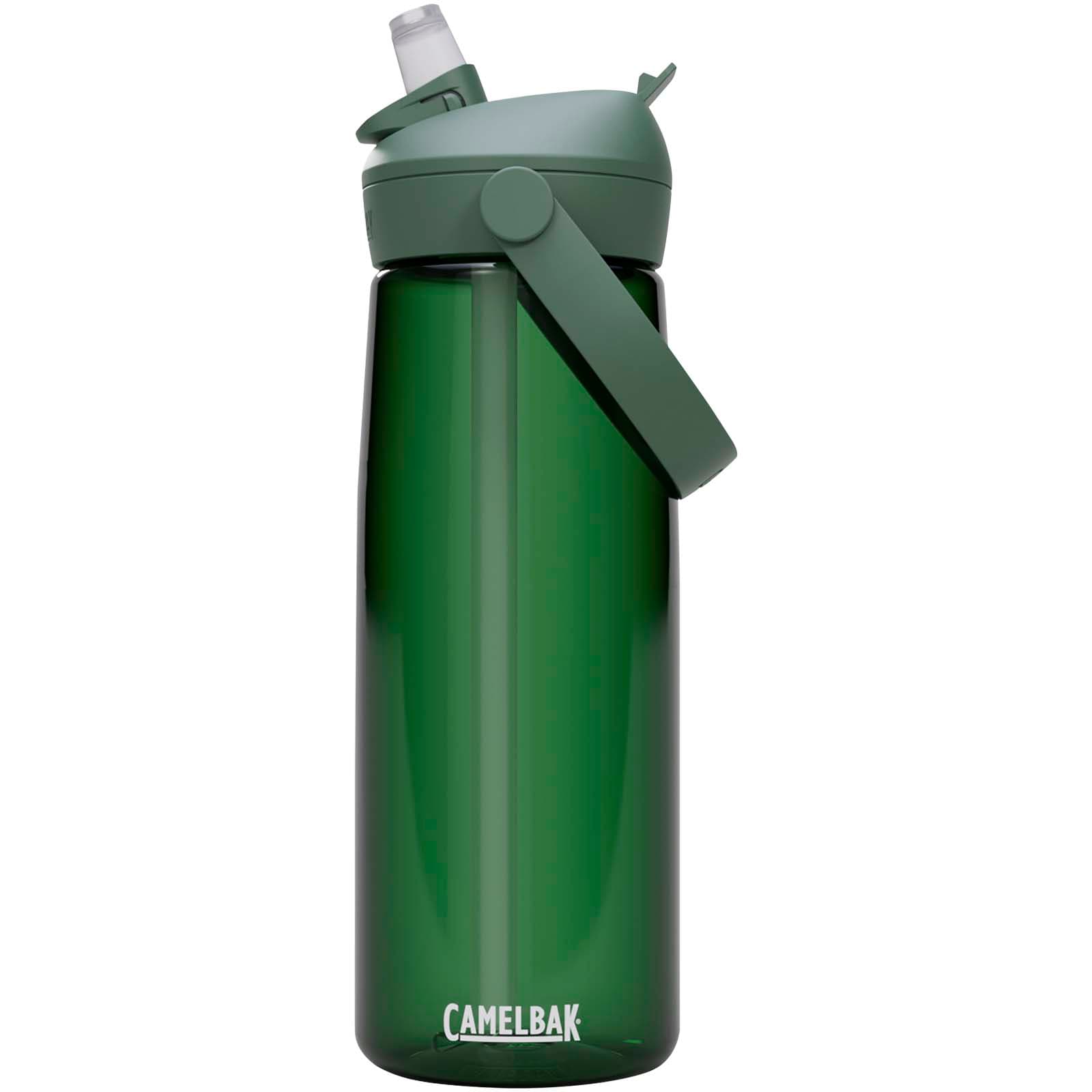 Bouteille d’eau avec paille à clapet Camelbak® Thrive Flip de 750 ml Tritan Renew coloris Vert forêt