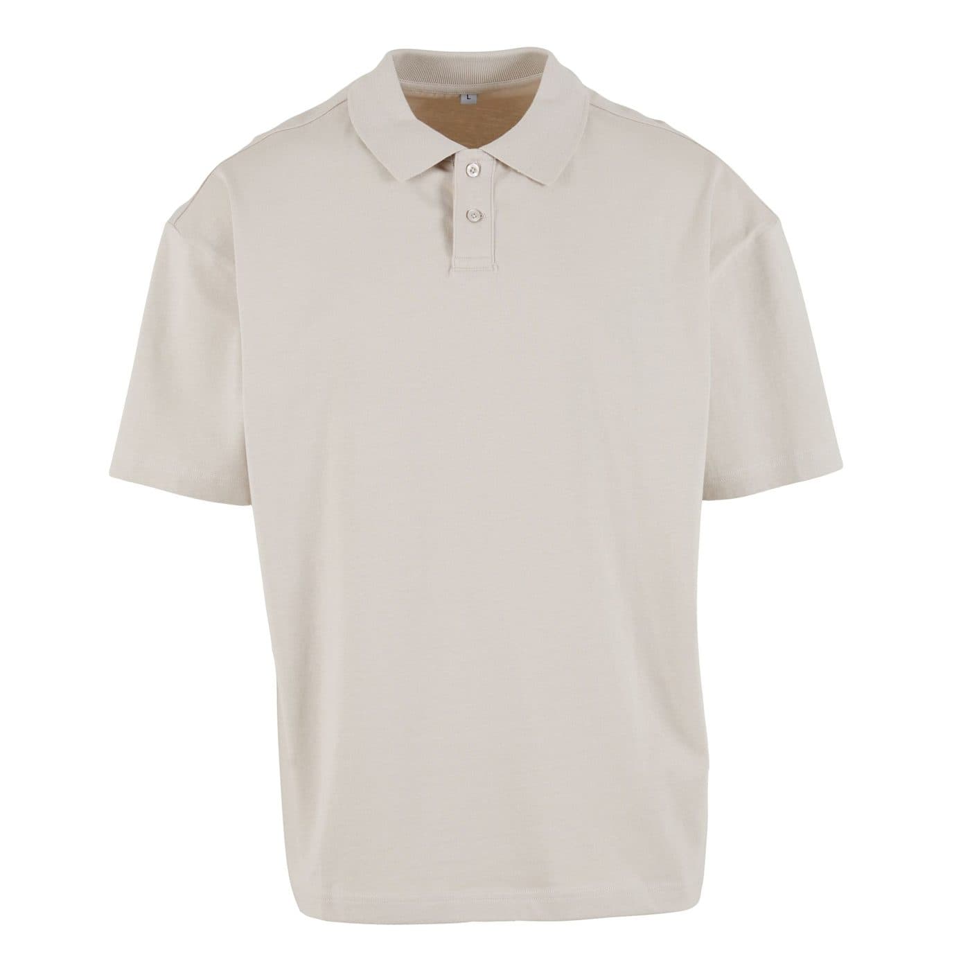 OVERSIZED POLO SHIRT coloris Gris nuage