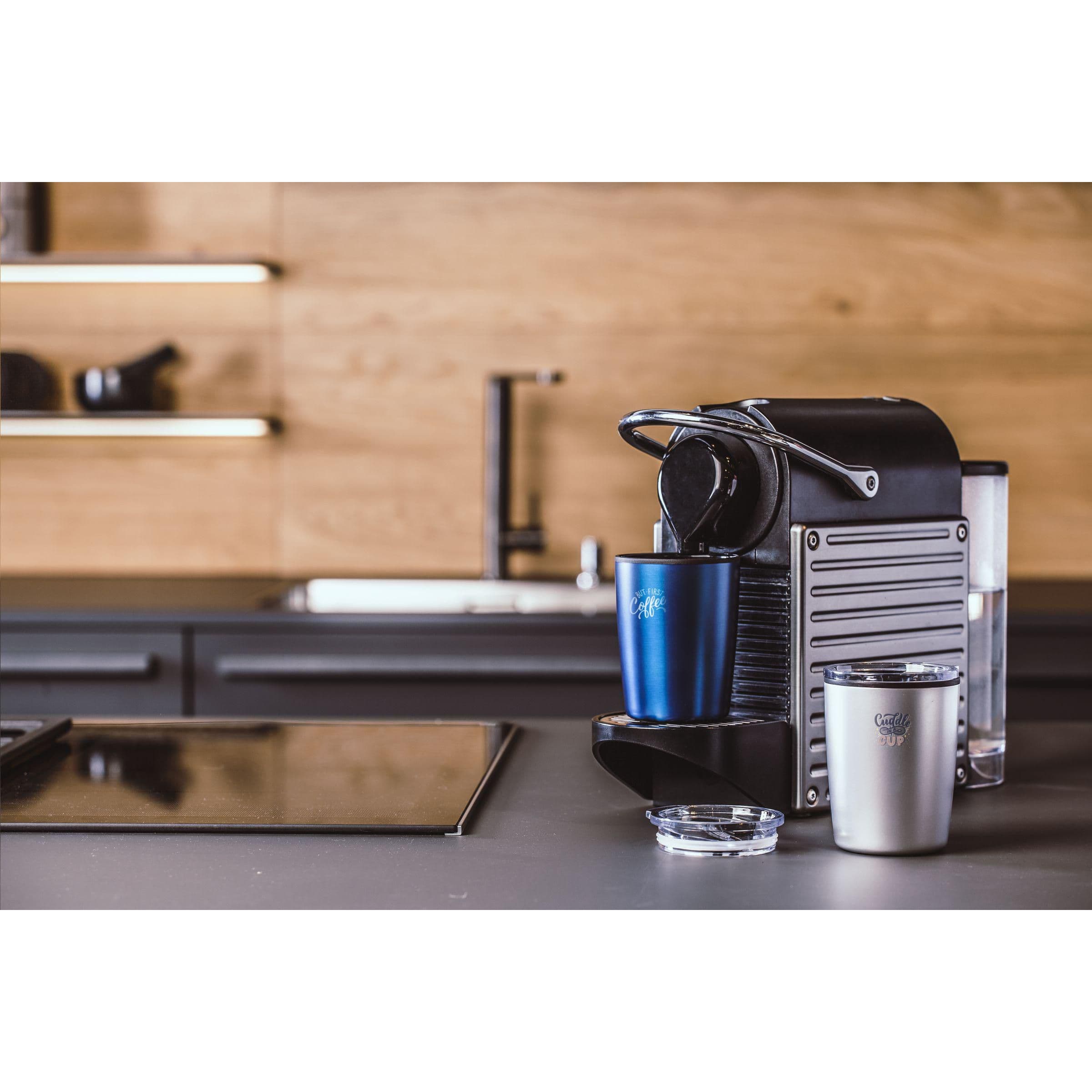 Mug Espresso-to-Go RCS recyclé acier 170 ml en situation