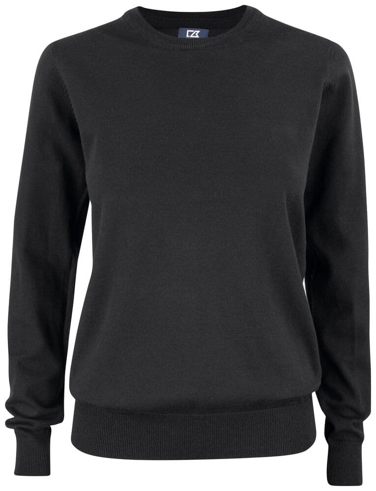 Pull col ras du cou Cutter & Buck Oakville femme coloris Noir