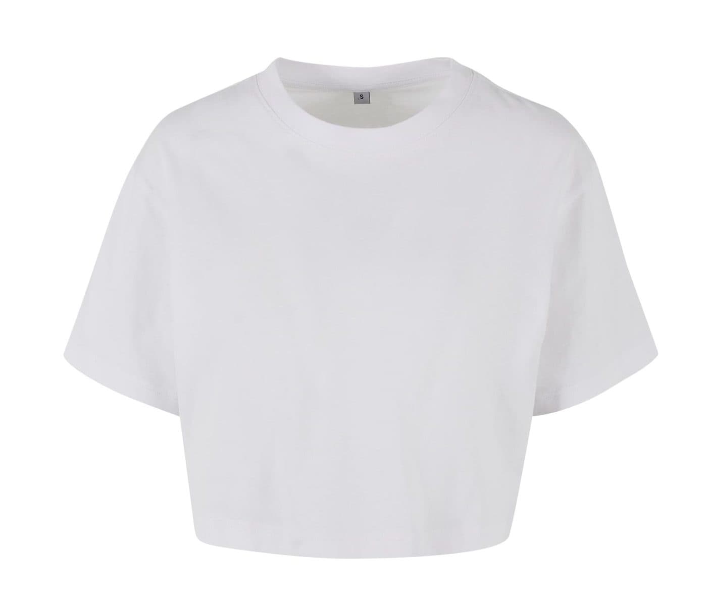 LADIES SHORT OVERSIZED TEE coloris Blanc