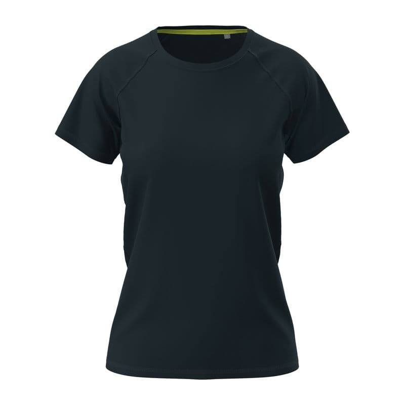 Mesh Raglan Women's T-shirt coloris Bleu nuit