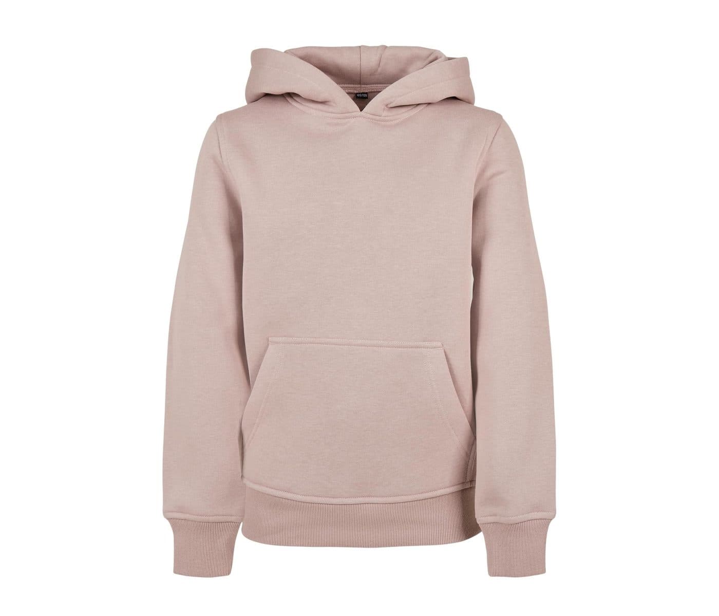 BASIC KIDS HOODY coloris Rose crépuscule