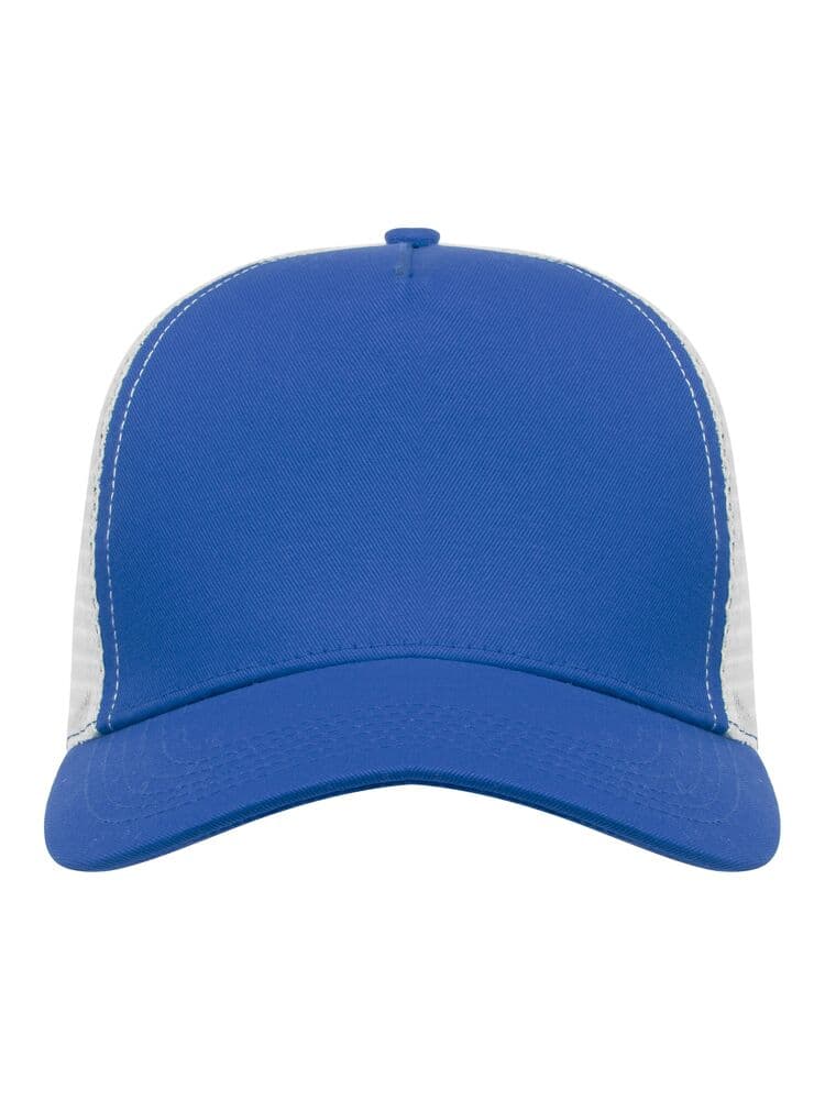 Clique Trucker cap coloris Bleu roi / Blanc
