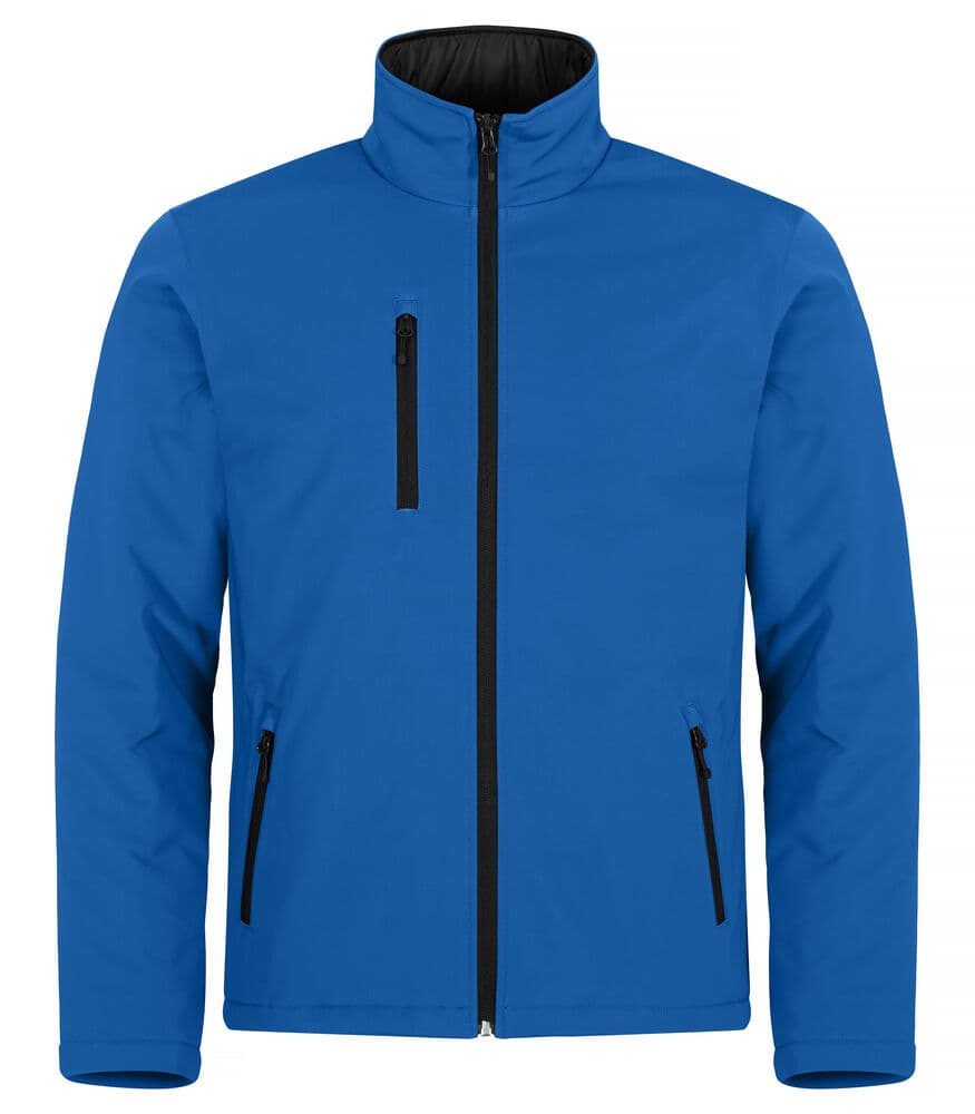 Clique Padded Softshell Jacket coloris Bleu roi