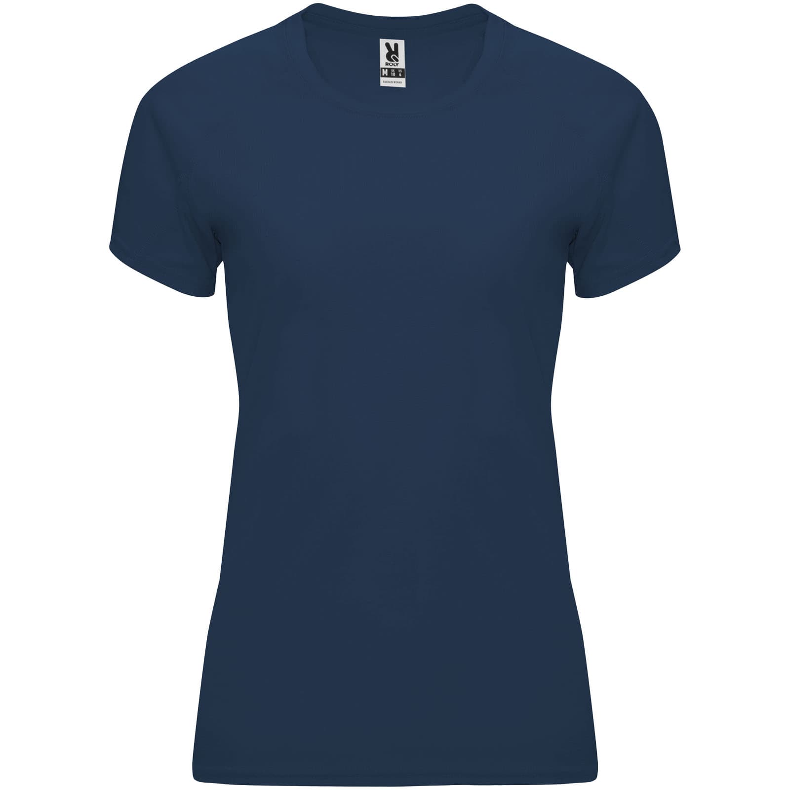 T-shirt de sport de 135 g/m² Bahrain à manches courtes pour femme coloris Bleu marine