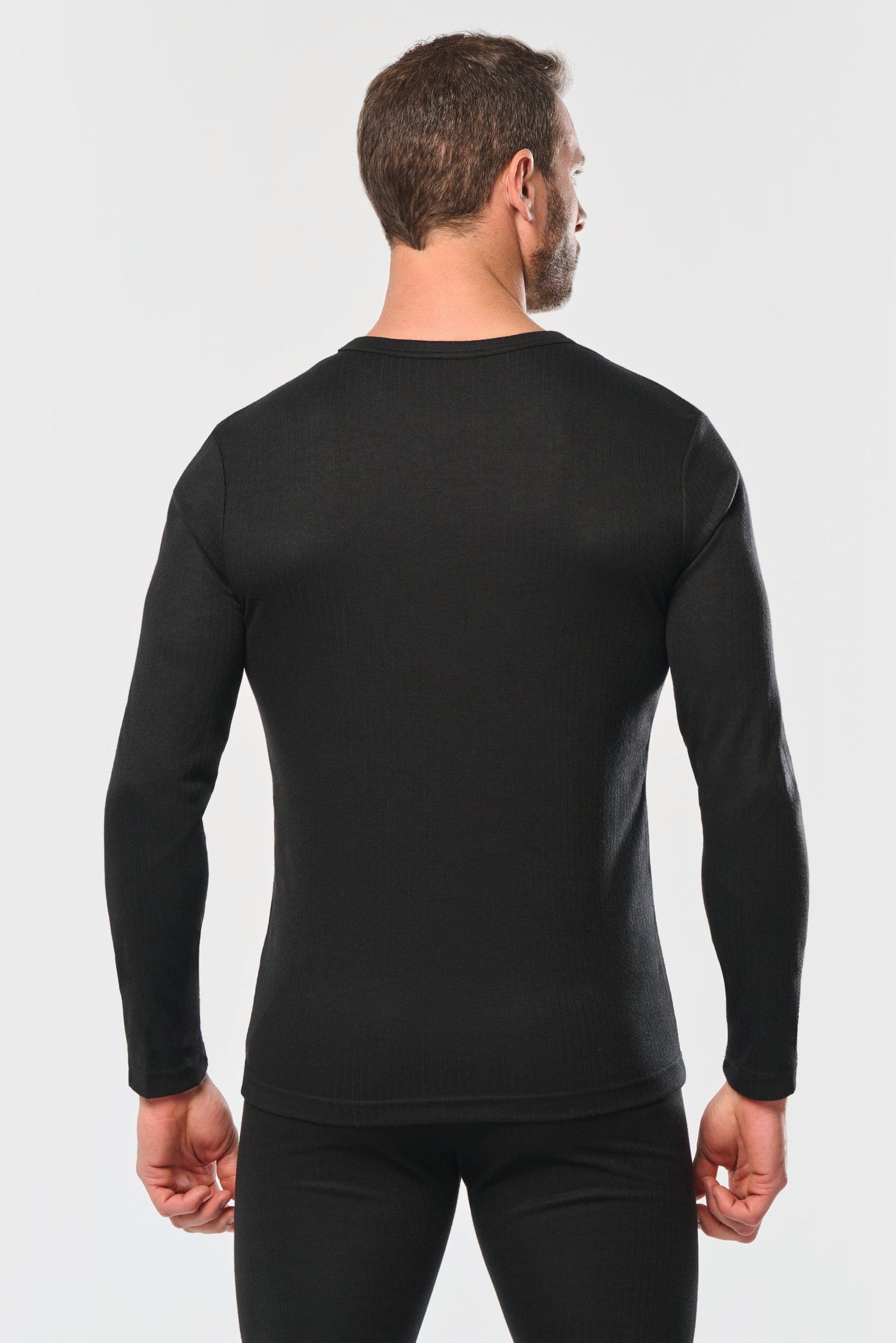 Maillot de corps manches longues unisexe en situation
