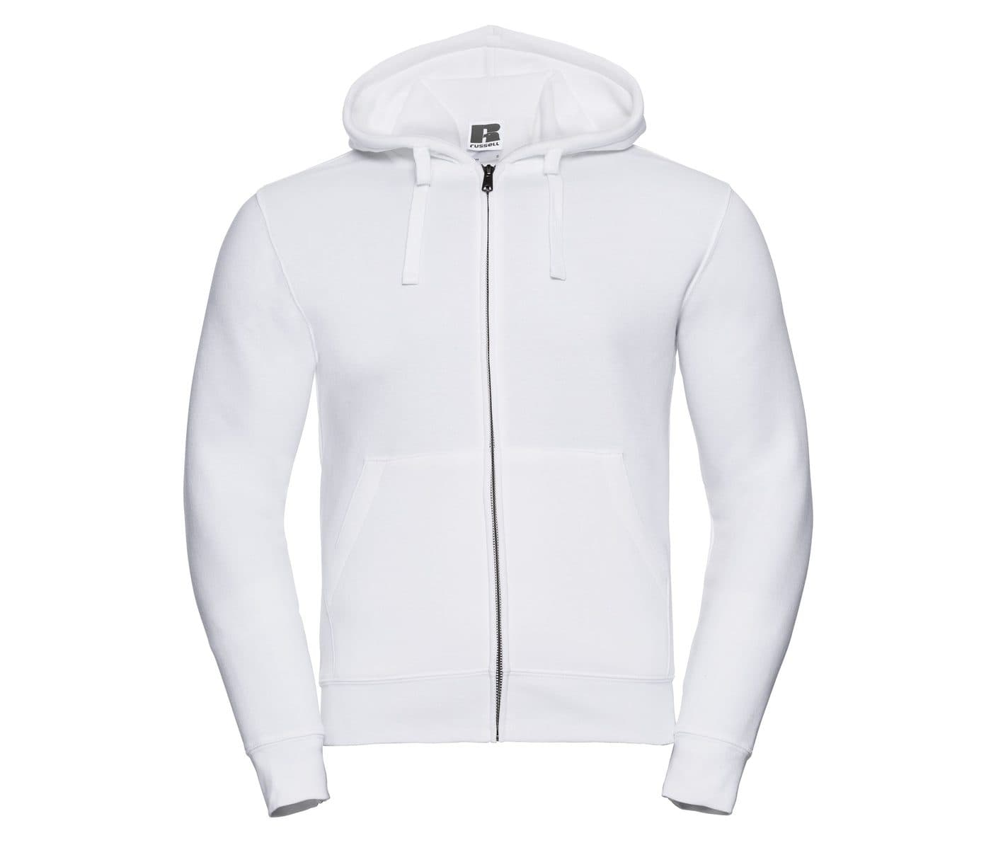 MEN'S AUTHENTIC ZIPPED HOOD JACKET coloris Blanc