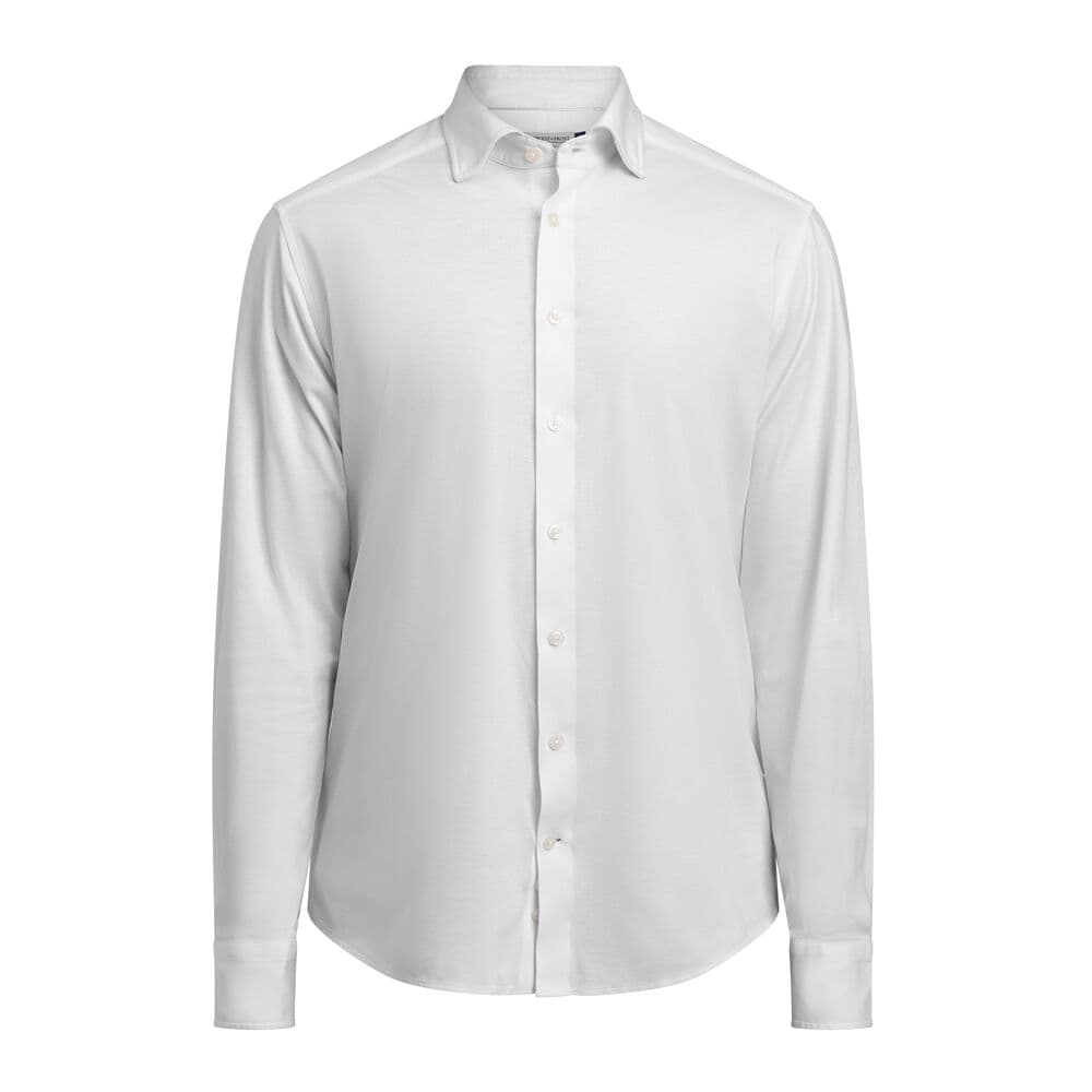 Indigo Bow 132 Chemise Slim Fit Hommes coloris Blanc